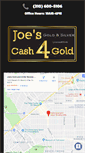 Mobile Screenshot of gold2cashexchange.com